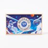Box of Space Mission 59 various marbles in red orange blue white from Billes & Co 